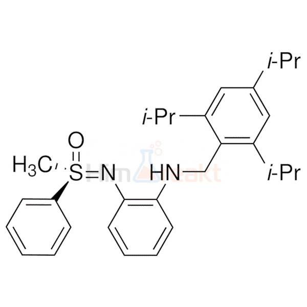 (R)-s-метил-s-фенил-N-{2-[(2,4,6-триизопропилфенил)метиламино]фенил}сульфоксимин