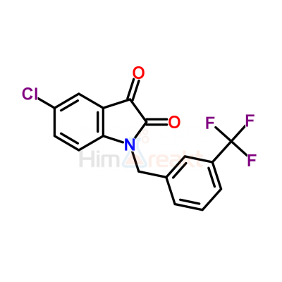 5-Хлор-1-[3-(трифторметил)бензил]-1H-индол-2,3-дион