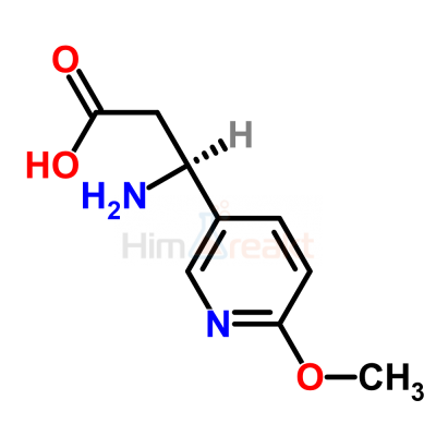 (S)-3-амино-3-(6-метокси-3-пиридил)-пропионовая кислота