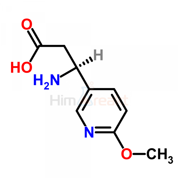 (S)-3-амино-3-(6-метокси-3-пиридил)-пропионовая кислота
