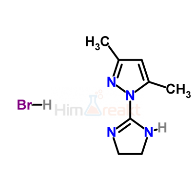 2-(3,5-Диметилпиразоил)-4,5-дигидроимидазол гидробромид