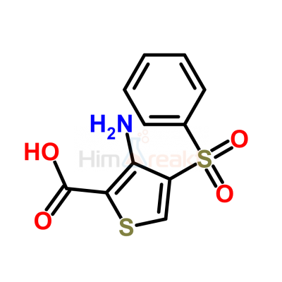 3-Амино-4-(фенилсульфонил)тиофен-2-карбоновая кислота