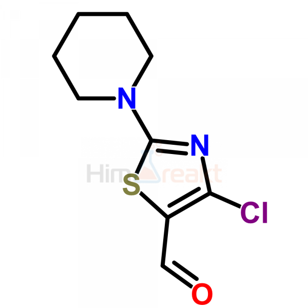4-Хлор-2-(1-пиперидино)-5-тиазолкарбоксальдегид