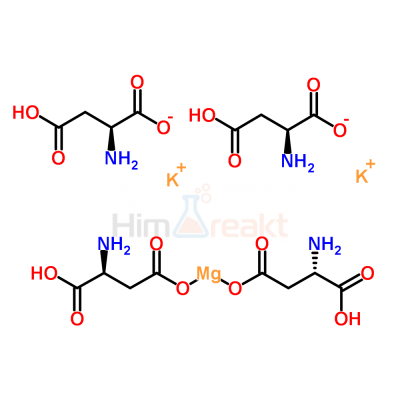 L-аспарагиновая кислота калий магний соль