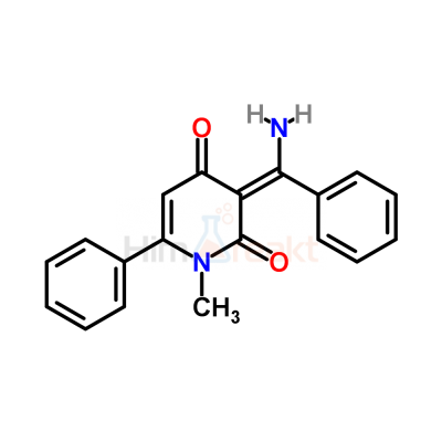 4-Гидрокси-3-(альфа-иминобензил)-1-метил-6-фенилпиридин-2(1h)-он