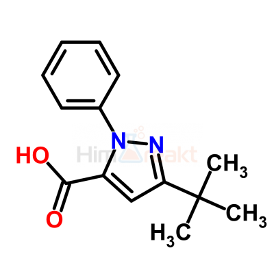 3-(Трет-бутил)-1-фенил-1H-пиразол-5-карбоновая кислота