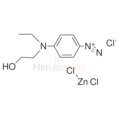 4-Диазо-N-этил-N-(2-гидроксиэтил)анилин хлорид цинк хлорид