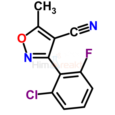 3-(2-Хлор-6-фторфенил)-5-метилизоксазол-4-карбонитрил