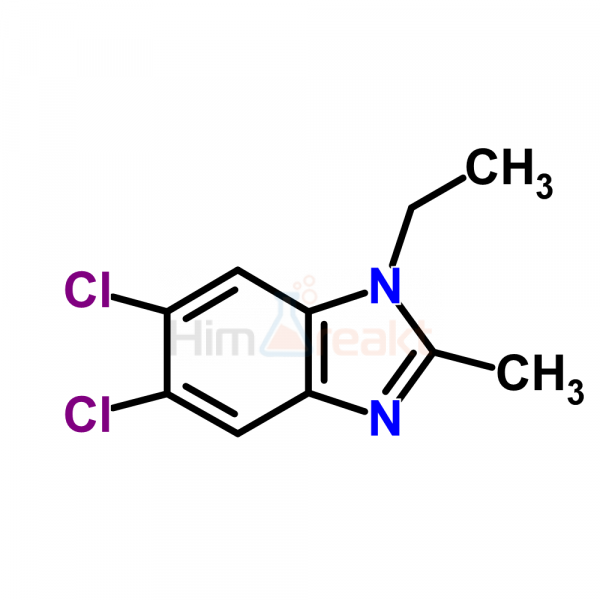 5,6-Дихлор-1-этил-2-метилбензимидазол