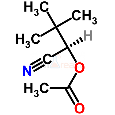 (R)-2-ацетокси-3,3-диметилбутиронитрил