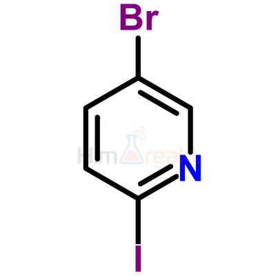 5-Бром-2-йодопиридин