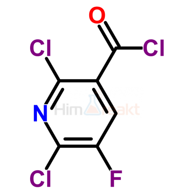 2,6-Дихлор-5-фтор-3-пиридинкарбонил хлорид
