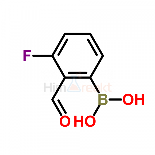 3-Фтор-2-формилфенилборная кислота