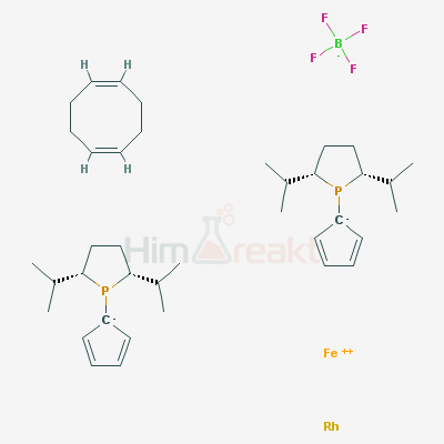 1,1'-Бис((2R,5r)-2,5-диизопропилфосфолано)ферроцен(циклооктадиен)родий(I) тетрафторборат