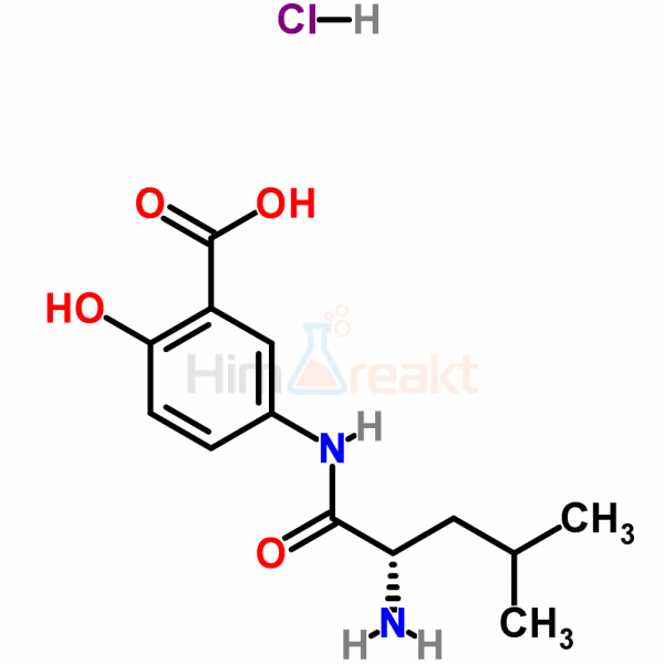 L-леуцин 3-карбокси-4-гидроксианилид гидрохлорид