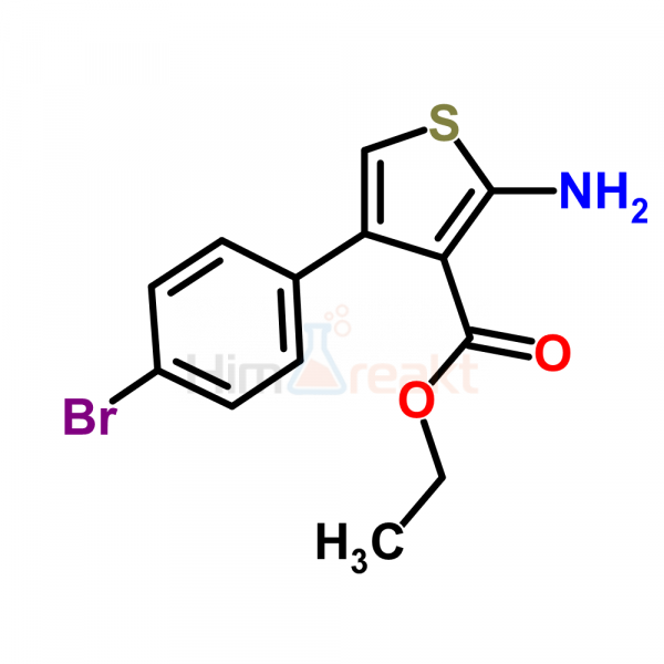 Этил 2-амино-4-(4-бромфенил)тиофен-3-карбоксилат