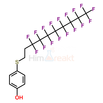 4-(3,3,4,4,5,5,6,6,7,7,8,8,9,9,10,10,10-Гептадекафтордецилтио)фенол