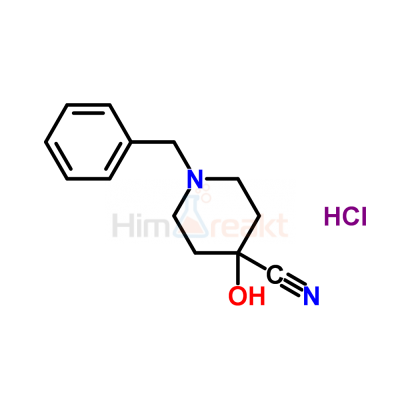 1-Бензил-4-циано-4-гидроксипиперидин гидрохлорид