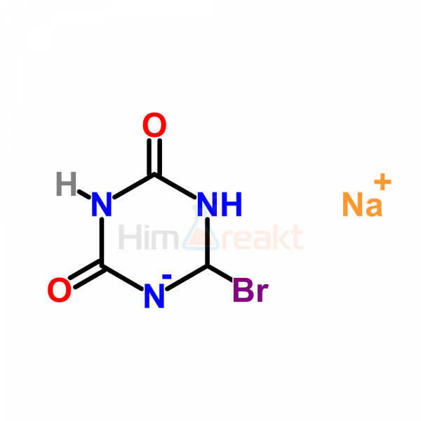 Бромизоциануровая кислота мононатриевая соль гидрат