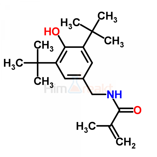 2,6-Ди-т-бутил-4-(метакрилоиламинометил)фенол