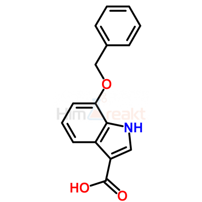 7-Бензилокси-1H-индол-3-карбоновая кислота