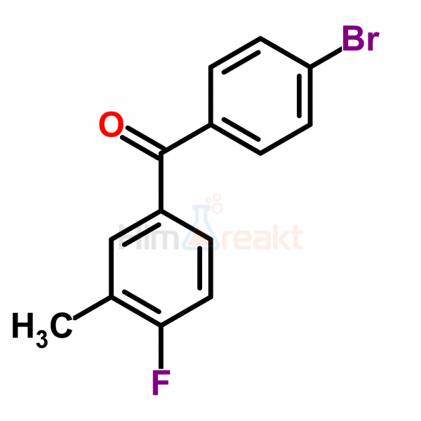 4-Бром-4'-фтор-3'-метилбензофенон