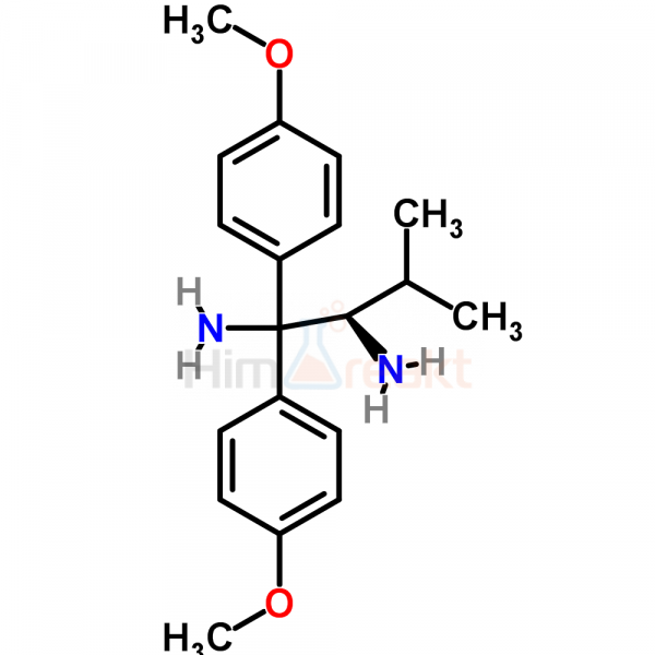 (2R)-(+)-1,1-бис(4-метоксифенил)-3-метил-1,2-бутандиамин