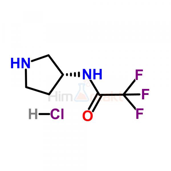 (3R)-(+)-3-трифторацетамидо)пирролидин гидрохлорид