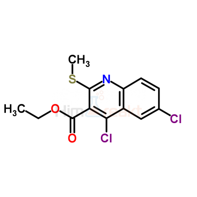 Этил 4,6-дихлор-2-(метилтио)куинолин-3-карбоксилат
