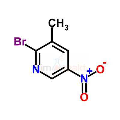 2-Бром-3-метил-5-нитропиридин