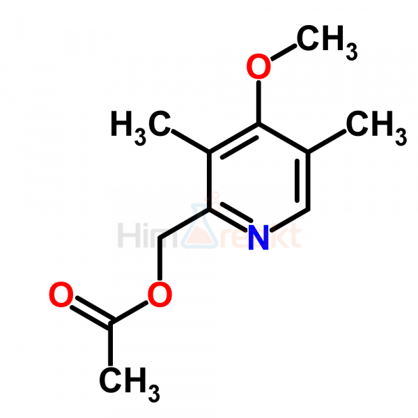 2-(Ацетоксиметил)-4-метокси-3,5-диметилпиридин