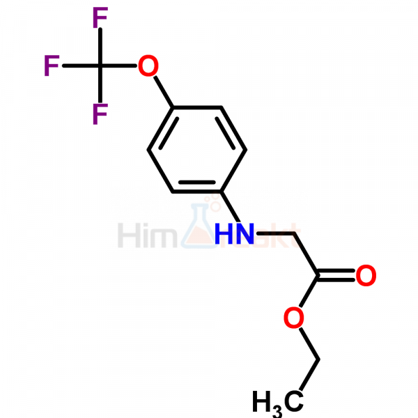 Этил 2-[4-(трифторметокси)анилино]ацетат