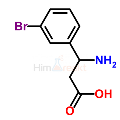3-Амино-3-(3-бромфенил)пропионовая кислота