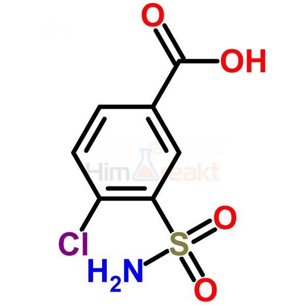 4-Хлор-3-сульфамоилбензойная кислота