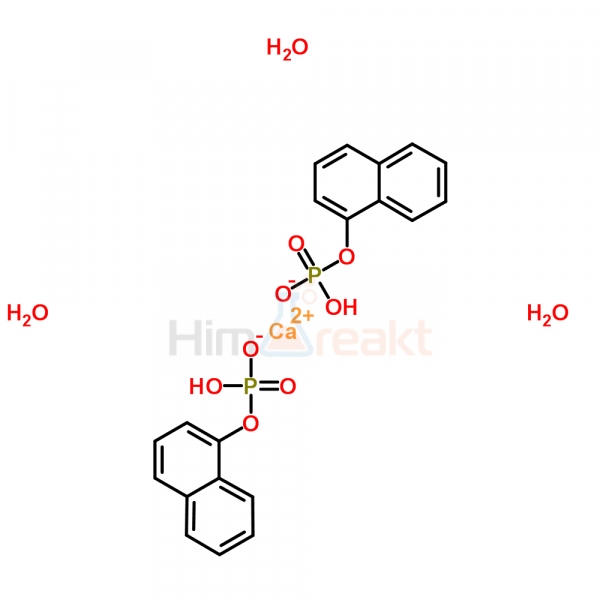 1-Нафтил фосфат кальций соль тригидрат