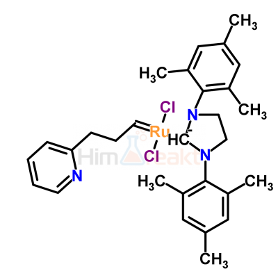 Дихлор[1,3-бис(2,4,6-триметилфенил)-2-имидазолидинилиден][3-(2-пиридинил)пропилиден]рутений(