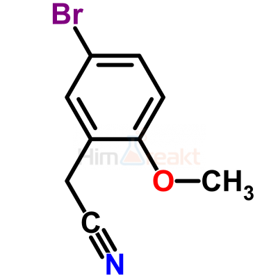5-Бром-2-метоксифенилацетонитрил