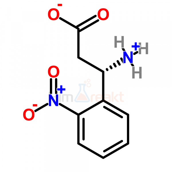 (S)-3-амино-3-(2-нитро-фенил)-пропионовая кислота