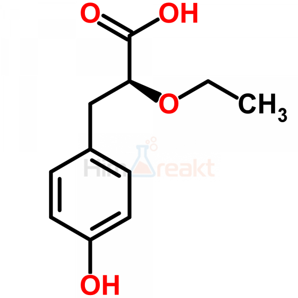 (S)-2-этокси-3-(4-гидрокси-фенил)-пропионовая кислота