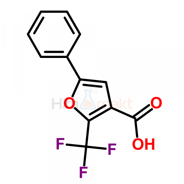 5-Фенил-2-(трифторметил)-3-фуранкарбоновая кислота