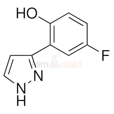 4-Фтор-2-(1h-пиразол-3-ил)фенол