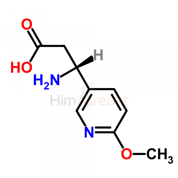 (R)-3-амино-3-(6-метокси-3-пиридил)-пропионовая кислота